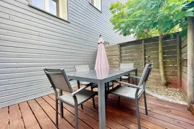 Terrasse ou espace extérieur de l'établissement The Terrace - Near Downtown - BBQ