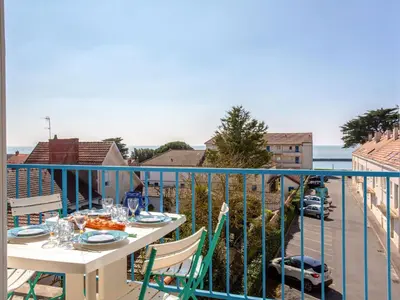 Balcon ou terrasse dans l'établissement Apartment Les Tilleuls-3 by Interhome