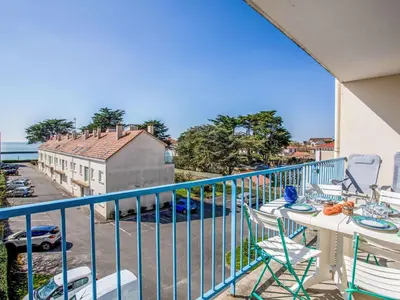 Balcon ou terrasse dans l'établissement Apartment Les Tilleuls-3 by Interhome