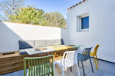Plan de l'établissement Belle maison pour 8 - 300m de la plage - Terrasse