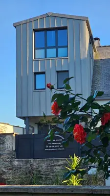 Jardin de l'établissement Gîte de Bonneville