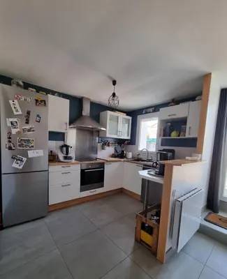Cuisine ou kitchenette dans l'établissement maison indépendante