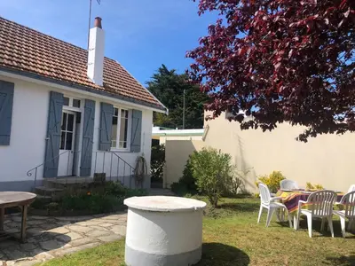 Jardin de l'établissement Maison avec jardin à 150 m de la plage