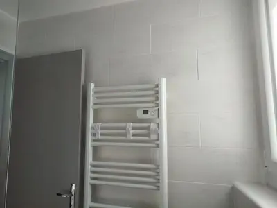 Salle de bains dans l'établissement Gîte du Doué