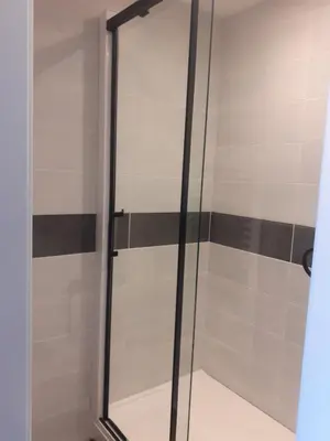 Salle de bains dans l'établissement GITE Le Petit Doué