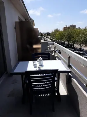 Balcon ou terrasse dans l'établissement Résidence Le Renaissance - Pornichet - Studio Place du Marché MAE-6571