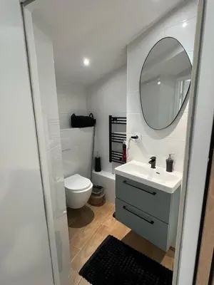 Salle de bains dans l'établissement Victor Hugo - ANGERS