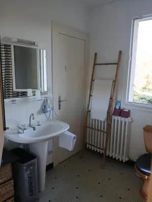 Salle de bains dans l'établissement logement à la campagne