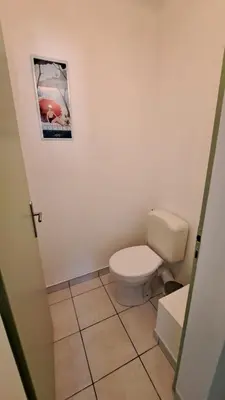 Salle de bains dans l'établissement AIGUE MARINE - Appartement Vue Mer 1 chambre