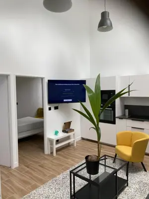 Télévision ou salle de divertissement dans l'établissement Le Loft - Nantes