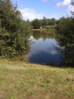 Paysage naturel près de le camping