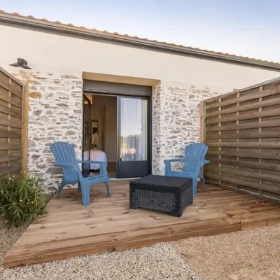 Studio Bohême avec terrasse et parking