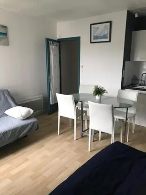 Coin salon dans l'établissement appartement 50 m plage st Jean de Monts