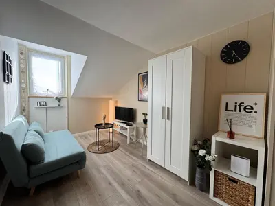 Télévision ou salle de divertissement dans l'établissement L'Échappée - Wi-Fi, TV, Ultra Central, Cozy