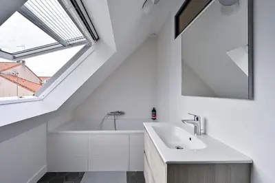 Salle de bains dans l'établissement Centre Pornichet - 7 min à pied plage
