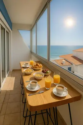 Options de petit-déjeuner proposées aux clients de l'établissement L'Échappée Vendéenne - T2 cosy en bord de mer