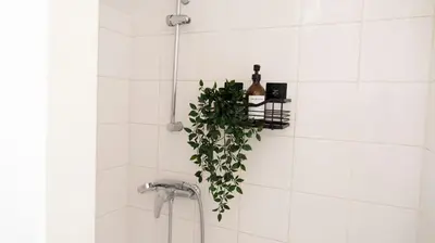 Salle de bains dans l'établissement Le Mercœur, appartement calme en hypercentre