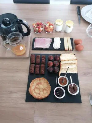Nourriture dans le B&B/chambre d'hôtes ou à proximité