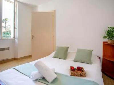 Un ou plusieurs lits dans un hébergement de l'établissement Holiday Home Les Gobions by Interhome