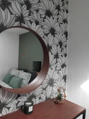 Un ou plusieurs lits dans un hébergement de l'établissement Maison La Bulle d'Héloïse