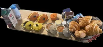 Nourriture dans la maison d'hôtes ou à proximité