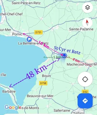 Plan de l'établissement La BK'ne studio 2 à 4 personnes
