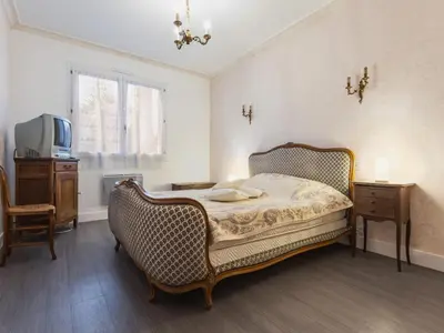Un ou plusieurs lits dans un hébergement de l'établissement Maison indépendante à Pornic, proche vieux port et plage - FR-1-306-1307
