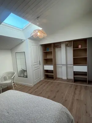 Un ou plusieurs lits dans un hébergement de l'établissement Appartement au cœur du centre ville