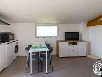 Cuisine ou kitchenette dans l'établissement Studio cosy avec terrasse en campagne, proche Nantes - FR-1-622-109