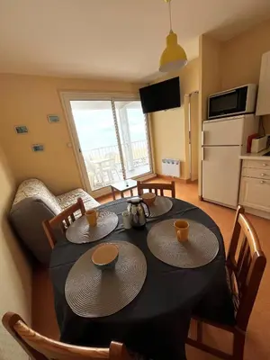 Cuisine ou kitchenette dans l'établissement Le Remblai