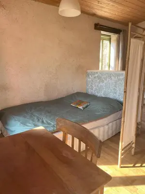Un ou plusieurs lits dans un hébergement de l'établissement Maisonnette de loire