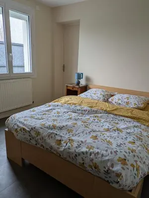 Un ou plusieurs lits dans un hébergement de l'établissement Maison Gîte adapté Handicapé et PMR