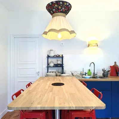 Cuisine ou kitchenette dans l'établissement Maison Familiale - Centre Ville - 2 chambres