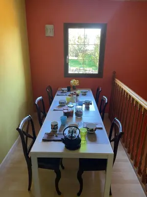 Nourriture dans le séjour chez l'habitant ou à proximité