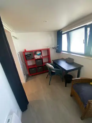 Cuisine ou kitchenette dans l'établissement T3 rez de jardin