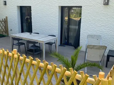 Balcon ou terrasse dans l'établissement T3 rez de jardin