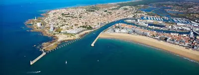 Vue générale sur la mer ou vue sur la mer prise depuis la maison de vacances