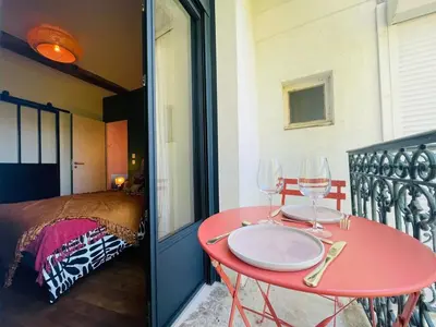 Coin salon dans l'établissement Casa Madeleine