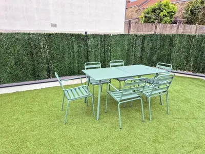 Jardin de l'établissement Appartement 