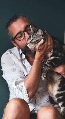 Animal ou animaux domestique(s) séjournant avec des clients dans l'établissement La Moustache Bleue
