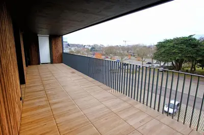 Balcon ou terrasse dans l'établissement T2 neuf haut standing Pornichet proche mer