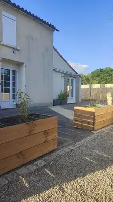 Bâtiment de la maison de vacances