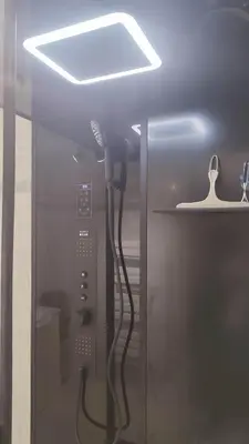 Salle de bains dans l'établissement La Landeronette