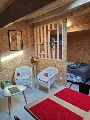 Coin salon dans l'établissement Chez Marie