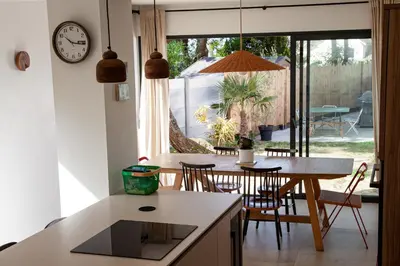 Plan de l'établissement Villa avec vue mer, accès plage à 2 minutes à pied