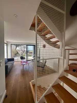 Plan de l'établissement Villa avec vue mer, accès plage à 2 minutes à pied