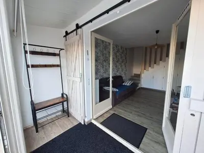 Un ou plusieurs lits dans un hébergement de l'établissement Charmante maison de vacances proche plage Saint Hilaire de Riez, Vendée