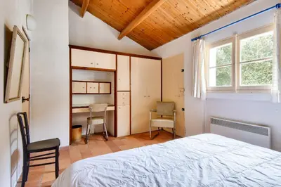 Un ou plusieurs lits dans un hébergement de l'établissement Maison pour 6 adultes 4 enfants à 100m de la plage