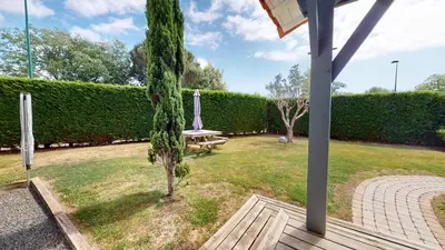 Jardin de l'établissement O Coeur du Bois