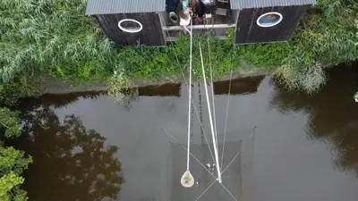 Vue sur la rivière ou le fleuve situé(e) à proximité de le B&B/chambre d'hôtes